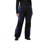 Ulla Popken Pantalon de Ski réfléchissant, imperméable, Noir, 52 Femme