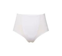 Ulla Popken Pantalon Gainant, Empiècement Moulant, Taille Haute, Coupe Ajustée sous-Vêtement, White Out, 52-54 Femme