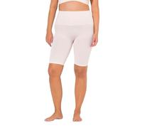 Ulla Popken Pantalon Gainant pour Femme, sans Coutures, Longueur Genou, Rose Clair, 58-60