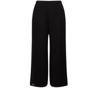 Ulla Popken Pantalon en Mousseline, Noir, 48-50 Femme