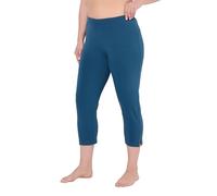Ulla Popken Pantalon pour Femme, pétrole, 40W / 32L