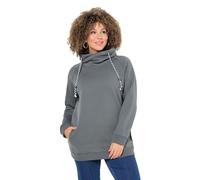 Ulla Popken Onlnancy L/s Pullover KNT Boxer, Noir (Schwarz 10), 48-50 Femme