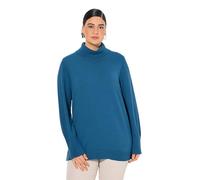 Ulla Popken Pullover_799922 Pull-Over, Blaugrün, 58-60 Femme
