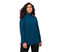Ulla Popken Pullover_799922 Pull-Over, Blaugrün, 50-52 Femme
