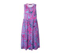 Ulla Popken Robe bleu marine / azur / rose foncé, Taille 54-56