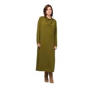 Ulla Popken Robe Sweat avec Col en Cascade Femme