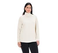Ulla Popken Shirtrolli Basic Pull à col roulé, Blanc (Ecru 21), 48-50 Femme
