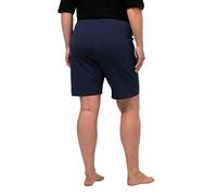 Ulla Popken Jerseyshorts, Taschen, Elastikbund Bermuda, Bleu foncé, 62/64 EU Femme