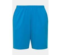 Ulla Popken Short en Jersey pour Femme, Poches, Taille élastique, Bleu Saphir, 56W / 32L
