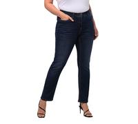Ulla Popken Slim-Jeans Pantalons, Blue Denim, 36W / 30L Femme