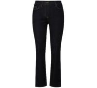 Ulla Popken Slim-Jeans Pantalons, Dark Blue Denim, 36W / 30L Femme