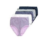 Ulla Popken Slip bleu nuit / lavande / blanc, Taille L-XL