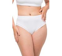 Ulla Popken Slips, 2er-Pack, Schneeweiß, 62 Femme