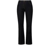 Ulla Popken Straight-Jeans Pantalons, Darkblue, 36W / 30L Femme