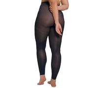 Ulla Popken Strumpf-Leggings, 60 Den, Flache Nähte 60 Deniers, Coutures Plates, Bleu, 46-48 Femmes