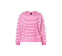 Ulla Popken Sweat-Shirt à Manches Longues et col Rond pour Femme Grandes Tailles Plus Size
