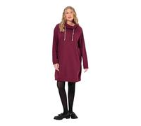 Ulla Popken Sweatkleid, Stehkragen, Langarm, Taschen Robe, Baie foncée, 48-50 Femmes