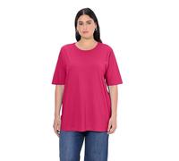 Ulla Popken T-Shirt Basique, Col Rond Femme T-Shirt