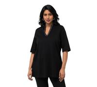 Ulla Popken T-shirt noir, Taille L-XL