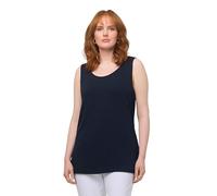 Ulla Popken Top RH T-Shirts, Mitternachts Blau, 60-62 Femme