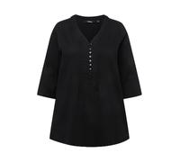 Ulla Popken Tunika, Tunique Femme, Schwarz,