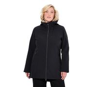 Ulla Popken Veste softshell HYPRAR pour femme - Grandes tailles - Imperméable - Doublure polaire