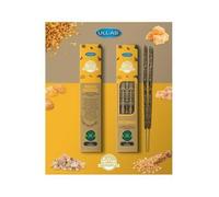 ULLAS - Bâtonnets d'encens bio faits à la main - 25 g - Fabriqué en Inde - 100 % naturel - 1 boîte (Frankincense)