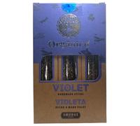 ULLAS Boîte Encens Bio Violette - 12 boîtes de 25 gr. - HOSTENATURA