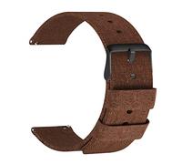 ULLCHRO Nylon Cinturini Orologi Orologi Bracciale Militari Esercito - 14mm, 16mm, 18mm, 20mm, 22mm Cinturino Orologio Fibbia Dell'acciaio Inossidabile (14mm, Brown)