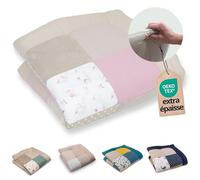 ULLENBOOM Tapis d'Éveil pour Bébé 100x100 cm - 100% OEKO-TEX, Épais et Rembourré - Idéal pour Jeux, Motricité et Sol Enfant -Forêt des contes