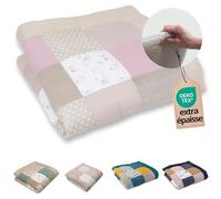 ULLENBOOM Tapis d'Éveil pour Bébé 120x120 cm - 100% OEKO-TEX, Épais et Rembourré - Idéal pour Jeux, Motricité et Sol Enfant -Forêt des contes