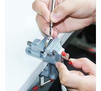 Mini pince de table de bijoutier - Petit étau d'établi de travail - Pince d'étau de loisirs - Petite pince d'étau de table pour petits travaux manuels, travail du bois et du métal