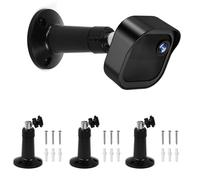 Ulluthu 4 PCS Support de Caméra Blink Extérieure, Support Mural Réglable à 360°Support pour Caméra Blink Outdoor avec 12 Vis Supports Universels pour Système de Caméra de Sécurité Blinks