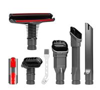 Ulluthu 7 PCS Accessoires pour Aspirateur Embouts, Compatible pour Dyson V6 V7 V8 V10 V11, Brosses de Rechange Kit d'accessoires Brosse Buse pour Aspirateur pour Nettoyer la Maison et la Voiture
