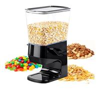Ulluthu Distributeur Cereales 3,2 L, Distributeur de Stockage Distributeur de Cereales Petit Dejeuner Distributeur Individuel pour Céréales Distributeur Croquettes Chien pour Noix, Haricots, Granola