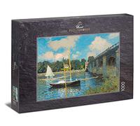 Ulmer Puzzleschmiede - Claude Monet Pont d'Argenteuil: Puzzle 1000 Pièces - Le Célèbre Tableau de L'Artiste