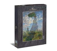 Ulmer Puzzleschmiede - Puzzle Claude Monet, Femme à l'ombrelle - Puzzle 1000 pièces - Le célèbre Tableau de Claude Monet (1875)