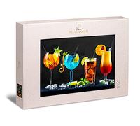 Ulmer Puzzleschmiede - Puzzle Cocktails: Puzzle 1000 pièces - Photographie Moderne sur la Nourriture et Les Boissons comme Un Puzzle avec de Grands Contrastes de Couleurs.