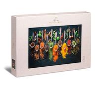 Ulmer Puzzleschmiede - Puzzle Épices et Herbes - Puzzle 1000 pièces - Un bel accroche-Regard dans Une Cuisine Moderne