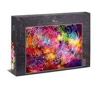 Ulmer Puzzleschmiede - Puzzle Mandala coloré de 2000 pièces - Puzzle artistique géométrique pour adultes