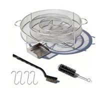 Ulmil Générateur de Fumée Froide en Acier Inoxydable: Fumoir Viande et Poisson avec Brosse Nettoyage Serpentin, Fumoir a Froid pour Fumoire, pour Fumoire pour Grille Barbecue