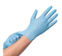 Ulofpc Lot de 20 Gants Jetables Bleus en Latex pour Enfants - Nitrile, Protection Universelle pour Artisanat, Peinture, Jardinage, Cuisine, Nettoyage (XS)