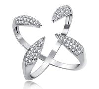 Uloveido Femme Laiton Oxyde de Zirconium