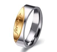 Uloveido Homme Mixte Femme Acier Oxyde de Zirconium
