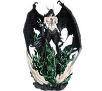 Ulquiorra Cifer Figurine Black Wing Ulquiorra Action Figurine Anime Horned Ichigo/Hollow Ichigo Figurines avec modèle de base, position de combattant, sculpture avec base Objets de collection