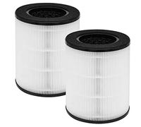 Ulrempart Lot de 2 filtres de rechange compatibles avec purificateur d'air Homedics modèle AP-T20, AP-T20WT, pièce # AP-T20FL | Blanc