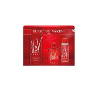 ULRIC DE VARENS - Coffret Parfum Homme UDV Flash - Eau de Toilette 100 ml + Déodorant Spray 200 ml - Fougère Orientale Marine - Made in France
