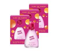 ULRIC DE VARENS - Eau de Parfum Mini Love - Floral Et Fruité - Parfum Femme - Vaporisateur - Made in France - Lot de 3 x 25 ml