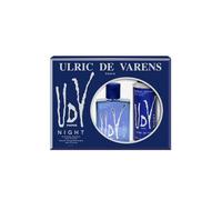 ULRIC DE VARENS - Coffret Parfum Homme UDV Night - Eau de Toilette 100 ml + Déodorant Spray 200 ml - Fougère Fruitée Orientale - Made in France