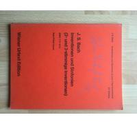 Inventionen und sinfonien bwv 772-801 piano